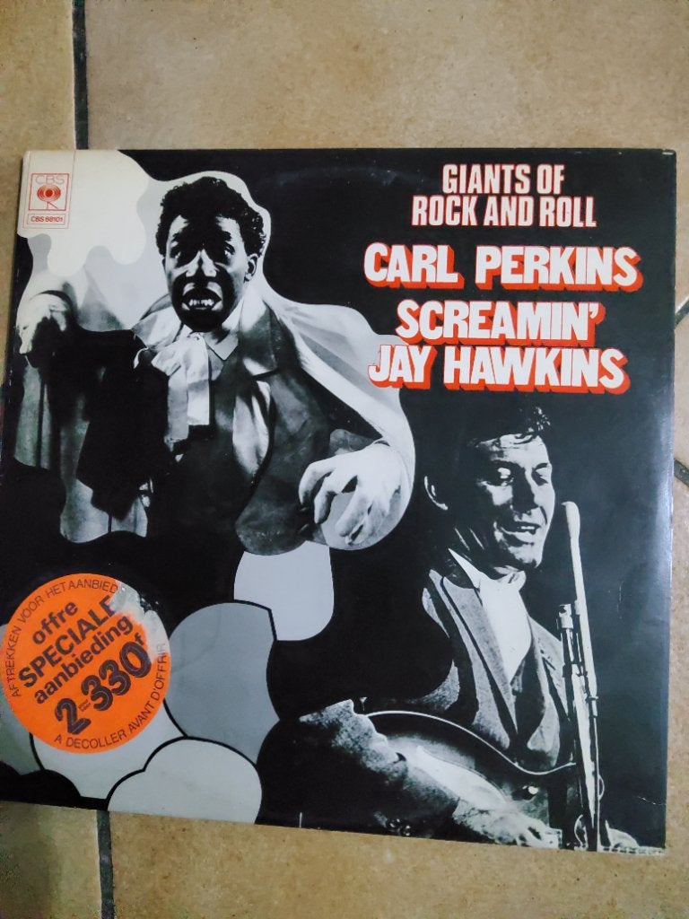 DOUBLE LP  CARL PERKINS SCREAMIN JAY HAWKINS, Cd's en Dvd's, Dubbel-LP, Ophalen of Verzenden, Dubbel-LP