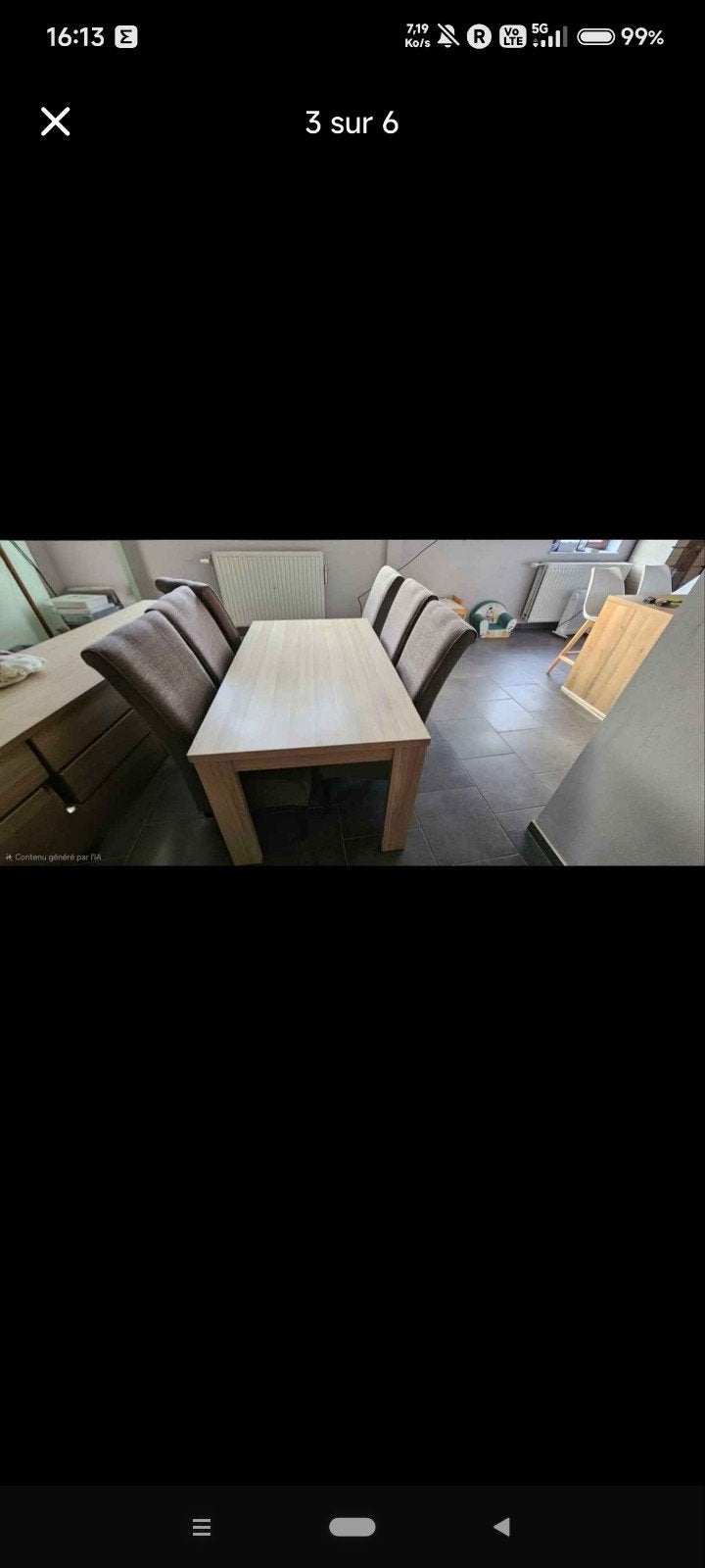Salle à manger complète