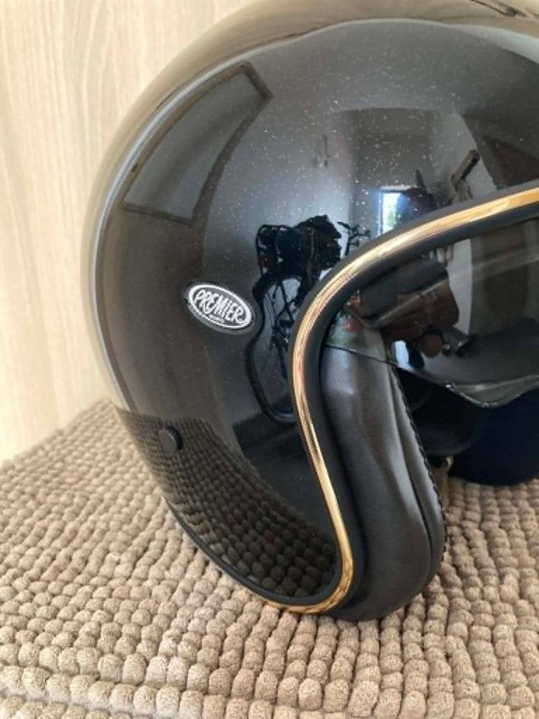 Open helm premier, Motoren, Kleding | Motorhelmen, Ophalen, Nieuw zonder kaartje, L, Jethelm