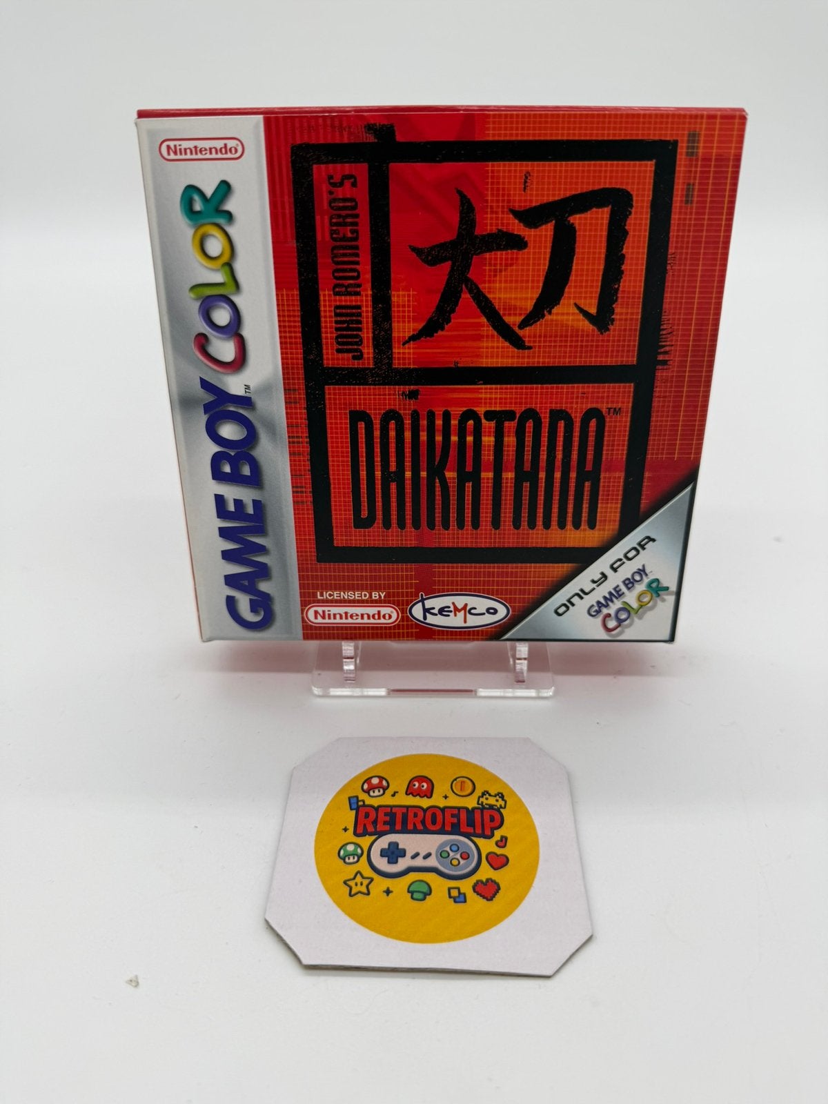 Daikatana Nintendo Gameboy Color - Cib Complet, Enlèvement ou Envoi, 1 joueur, Ordinateurs reliés, Aventure et Action