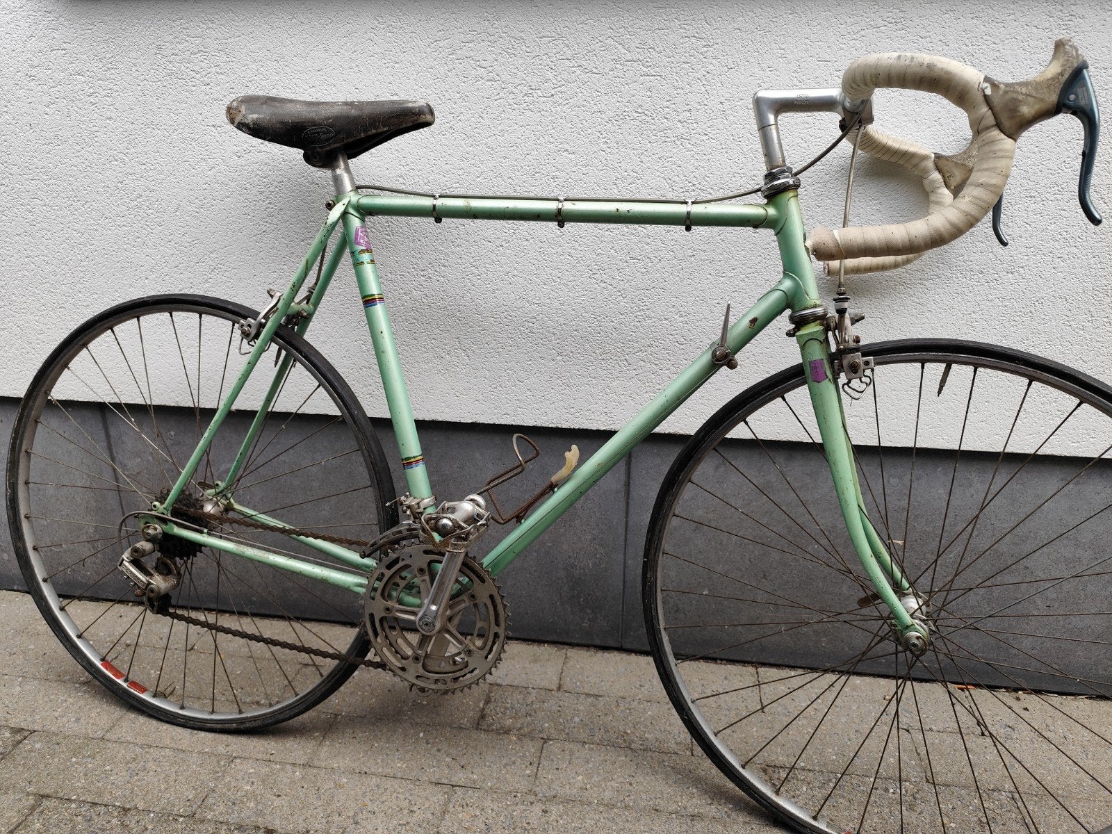 vélo de course vintage Prof Team, années 70-80. Modèle CR 02, Enlèvement