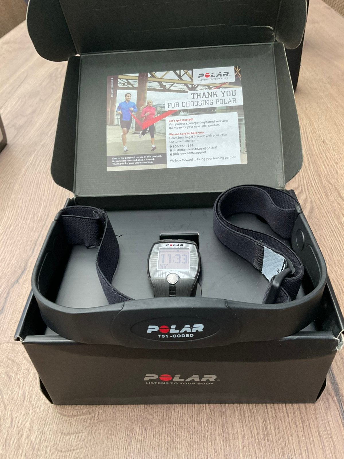 Polar fitnes horloge met hartslag meter, Sports & Fitness, Cardiofréquencemètres, Enlèvement ou Envoi, Comme neuf, Polar
