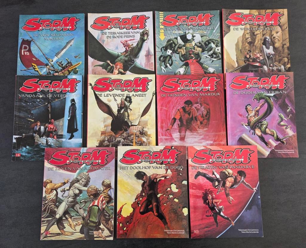 Lot strips: Storm  De kronieken van Pandarve, Boeken, Stripverhalen, Ophalen of Verzenden, Zo goed als nieuw