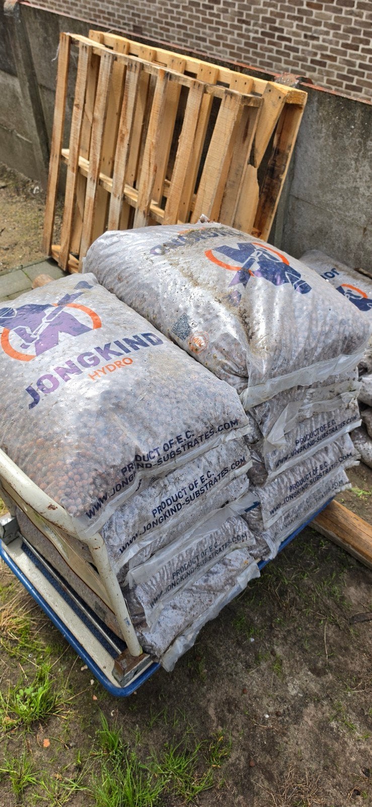 Hydrokorrels nieuwstaat merk Jongkind, Jardin & Terrasse, Sable, Enlèvement