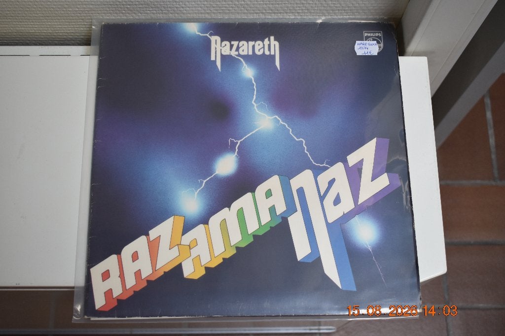 LP : Nazareth - Razamanaz (Hard Rock), Cd's en Dvd's, Vinyl | Hardrock en Metal, LP, Gebruikt, Hardrock, Ophalen of Verzenden