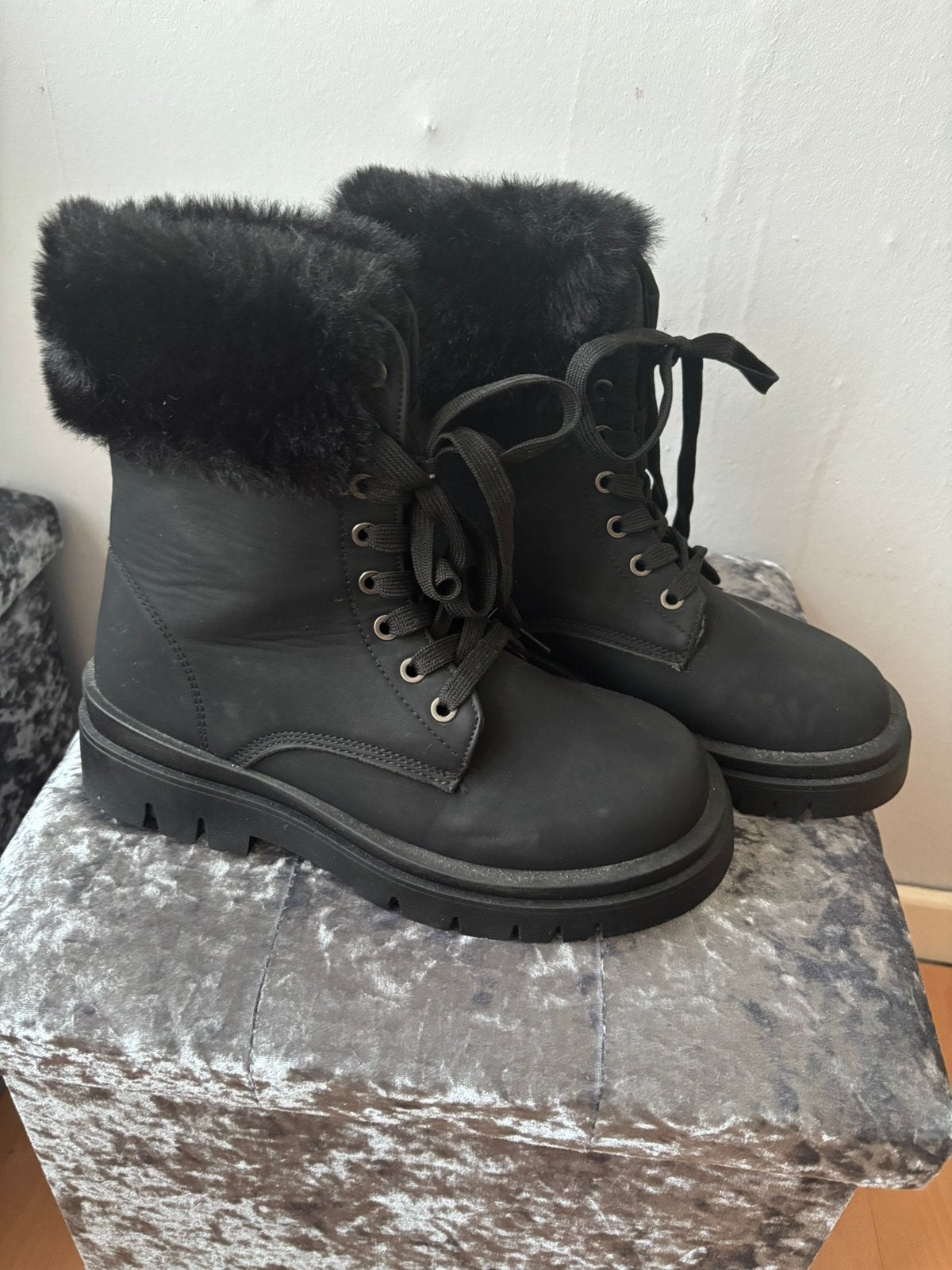 Damens winter laarzen, Ophalen, Zo goed als nieuw