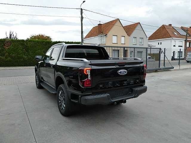 Ford Ranger 3.0 V6 240pk WILDTRAK 4x4 Rolluik Full Option, Euro 6, Entreprise, Automatique, Noir