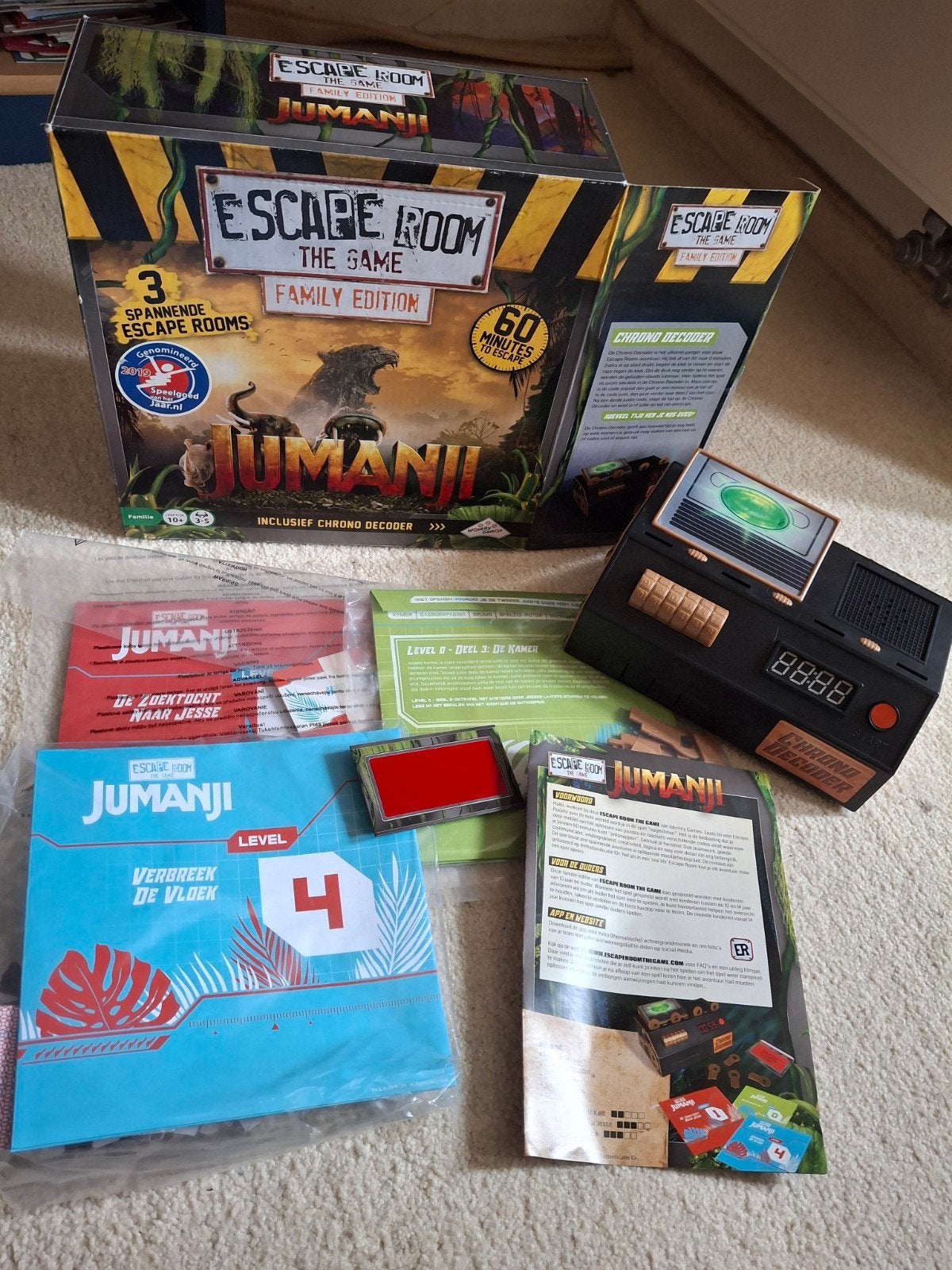 escape room the game : family + 2 spelers, 1 ou 2 joueurs, Enlèvement ou Envoi, Comme neuf, Identity Games