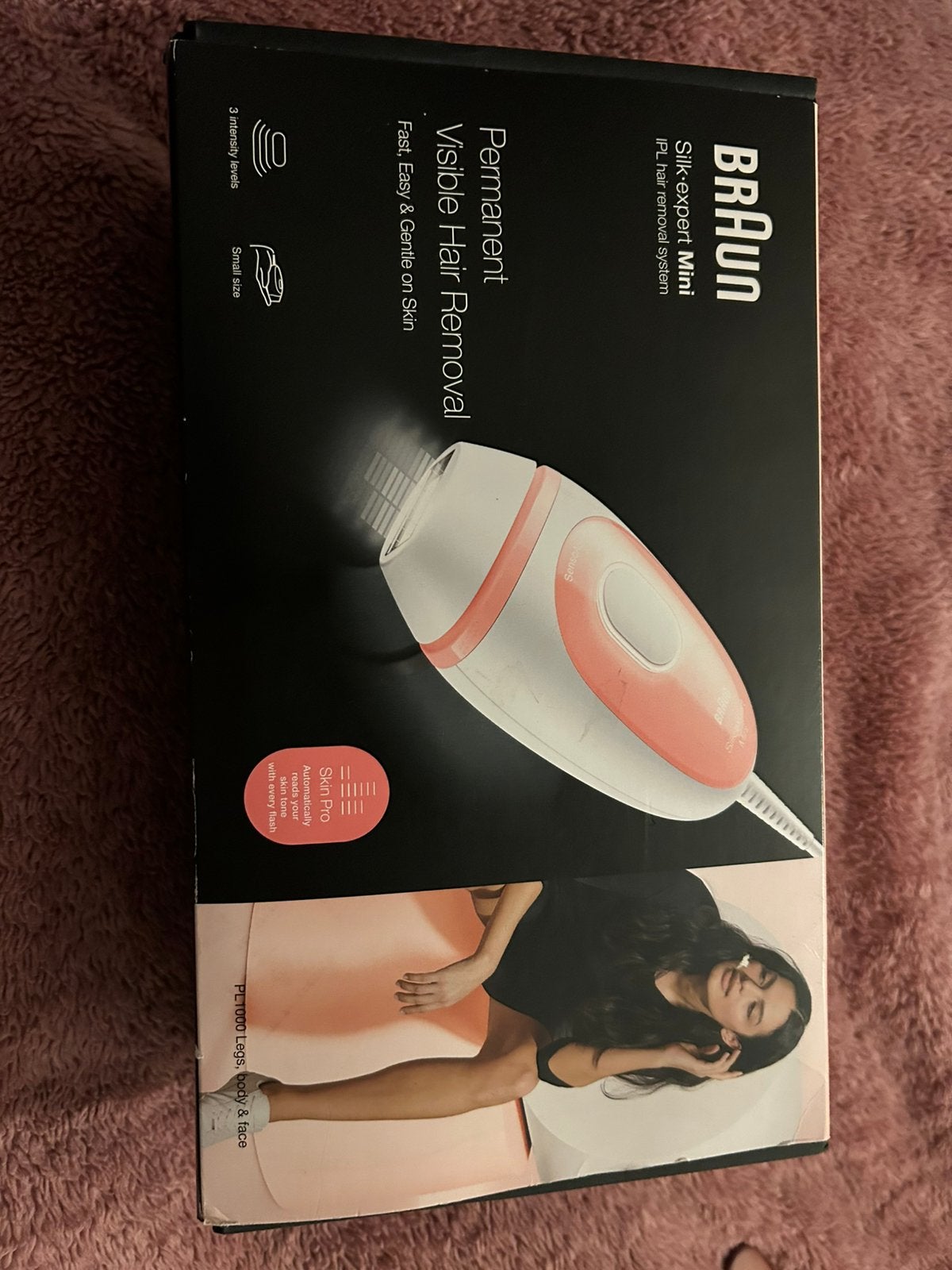 Épilateur à lumière pulsée Braun Silk·expert Mini IPL, Ophalen, Zo goed als nieuw