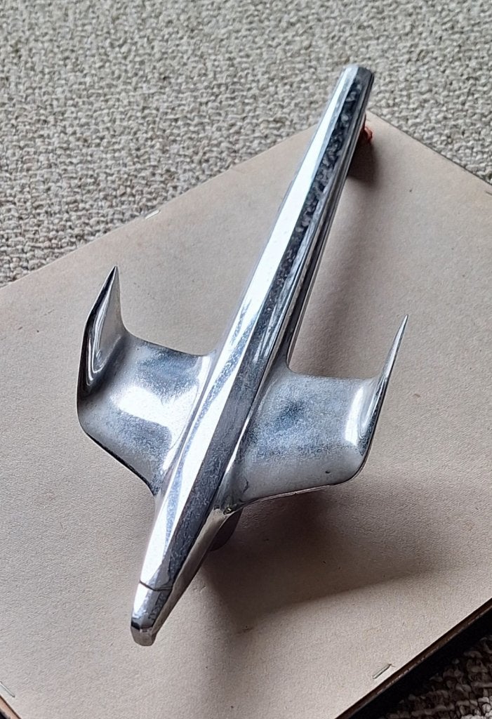 Hood Ornament, motorkapmascotte van een Chevrolet Bel Air., Ophalen of Verzenden, Gebruikt, Auto's