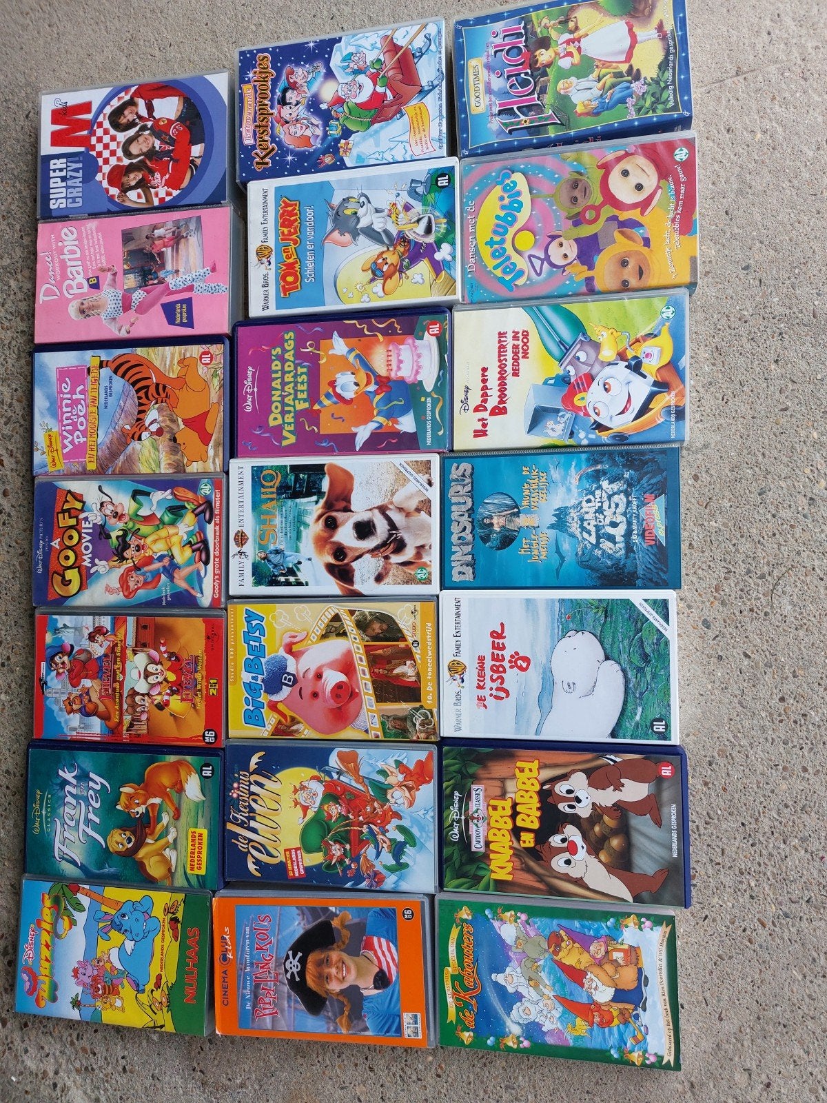 VHS cassette, Enlèvement, VHS
