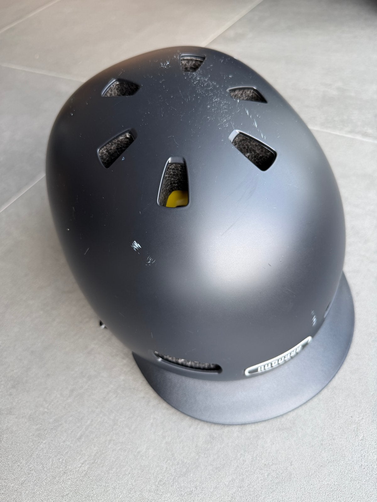 Nutcase matzwarte helm Maat M, Ophalen of Verzenden, Gebruikt, M, Heer of Dame
