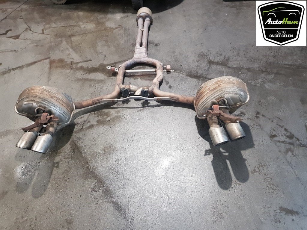 UITLAAT MIDDEN+EINDDEMPER Porsche Panamera (970), Auto-onderdelen, Dhr. J. Ham, Gebruikt, Administratie@autoham.nl, Porsche