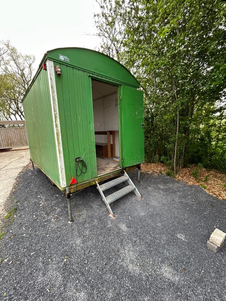 Werfkeet, Doe-het-zelf en Bouw, Ophalen, Gebruikt