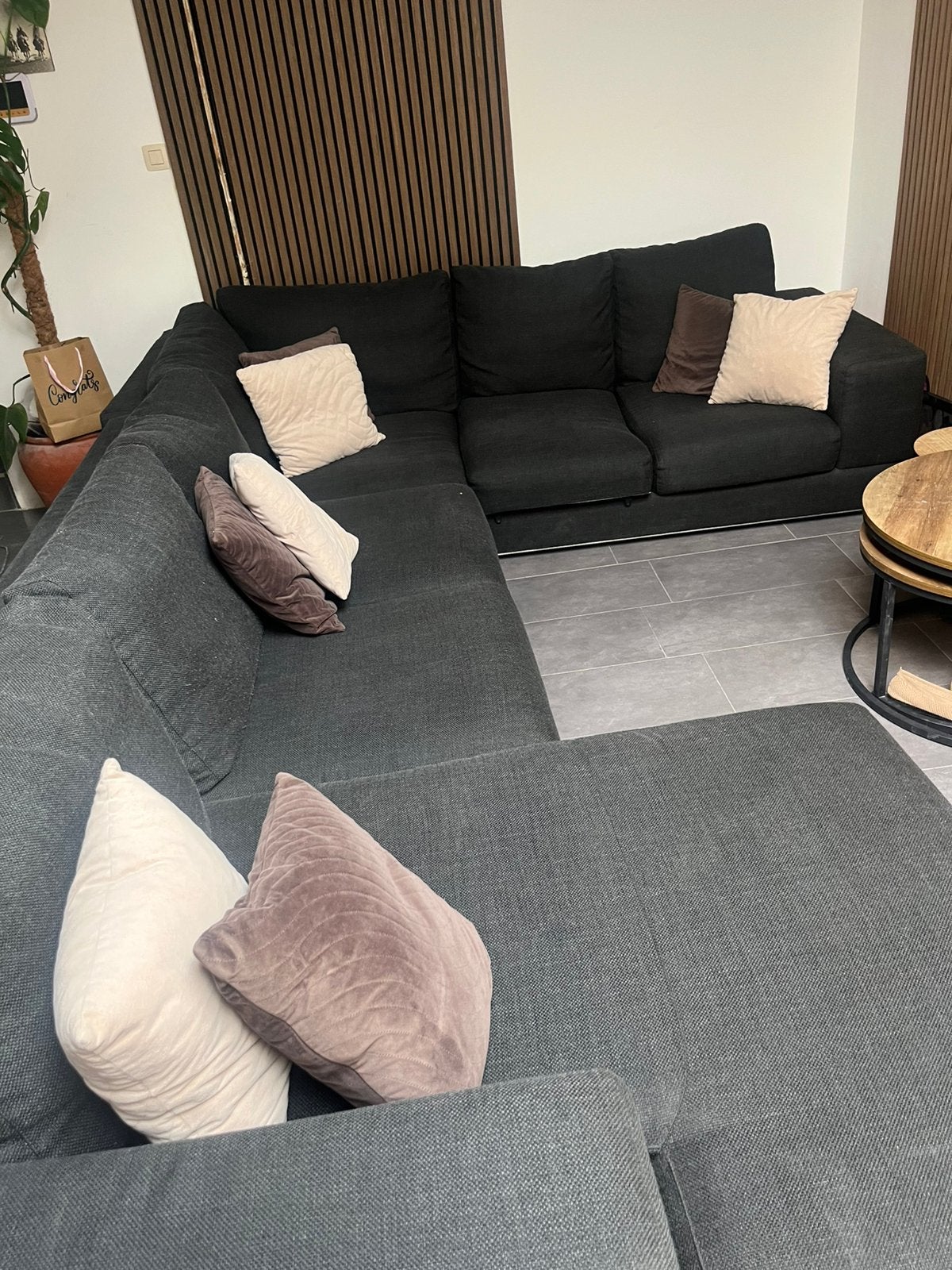 Fauteuil en U, Huis en Inrichting, Zetels | Complete zithoeken, Ophalen, Zo goed als nieuw