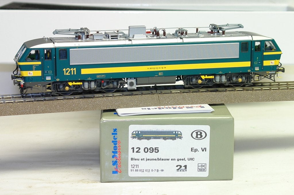 LS MODELS 12095 MOTOR 1211 MERELBEKE SNCB NMBS CC/DC, Hobby en Vrije tijd, Modeltreinen | H0, Overige merken, Ophalen of Verzenden