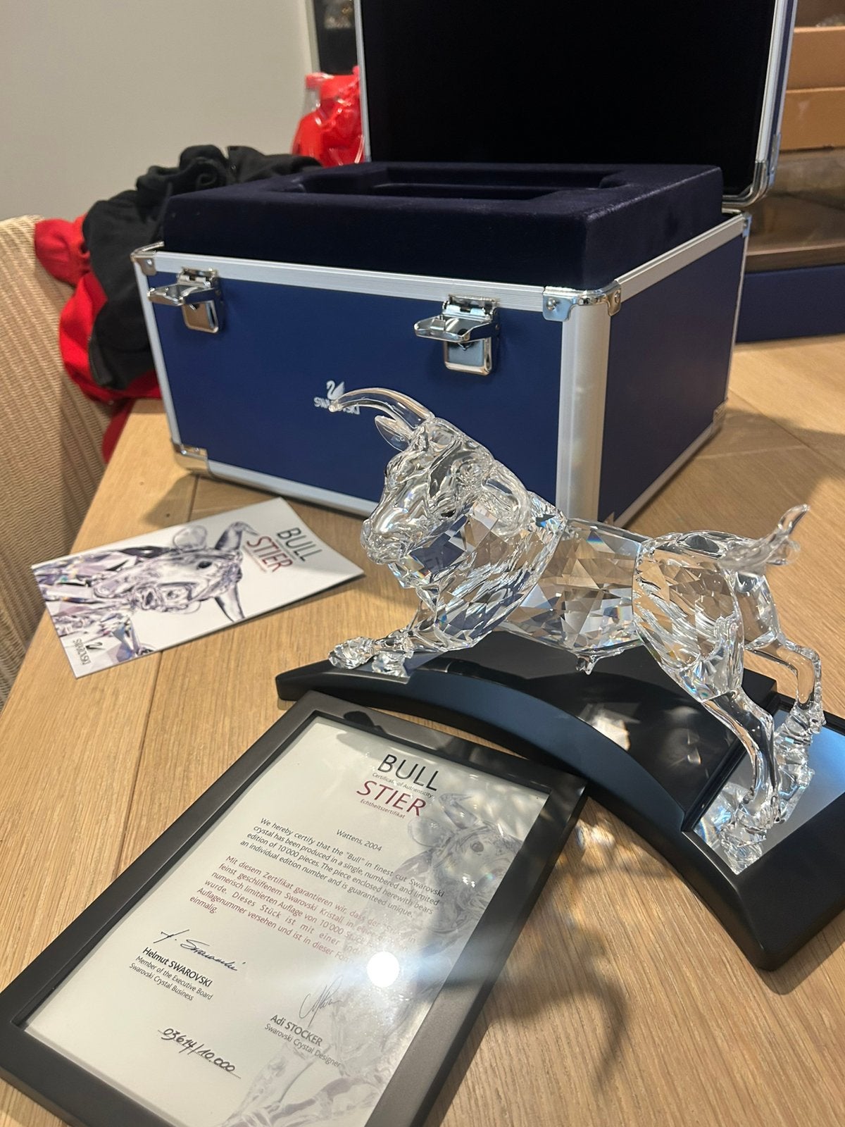 Swarovski Crystal Bull / Stier – Limited Edition 2004, Verzamelen, Ophalen, Zo goed als nieuw