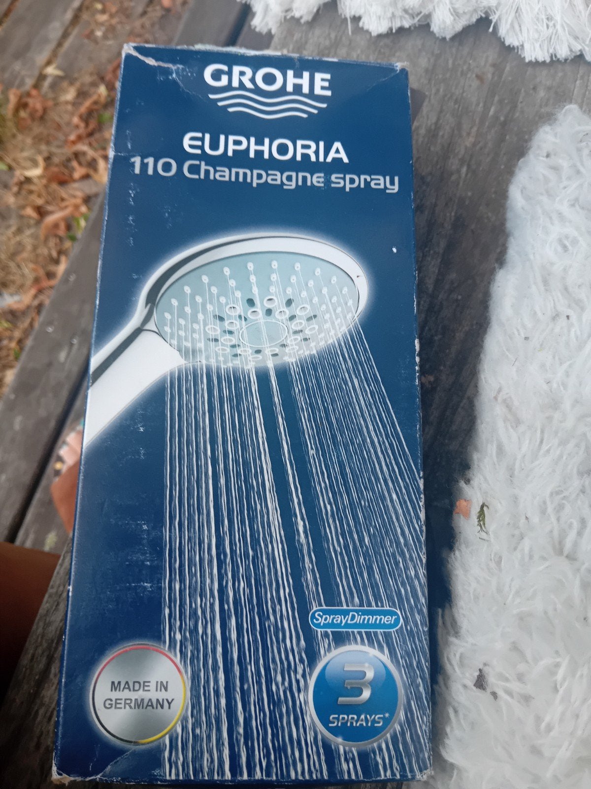 grohe douchekop mer darm, Huis en Inrichting, Ophalen, Nieuw, Grijs, Douche-accessoire