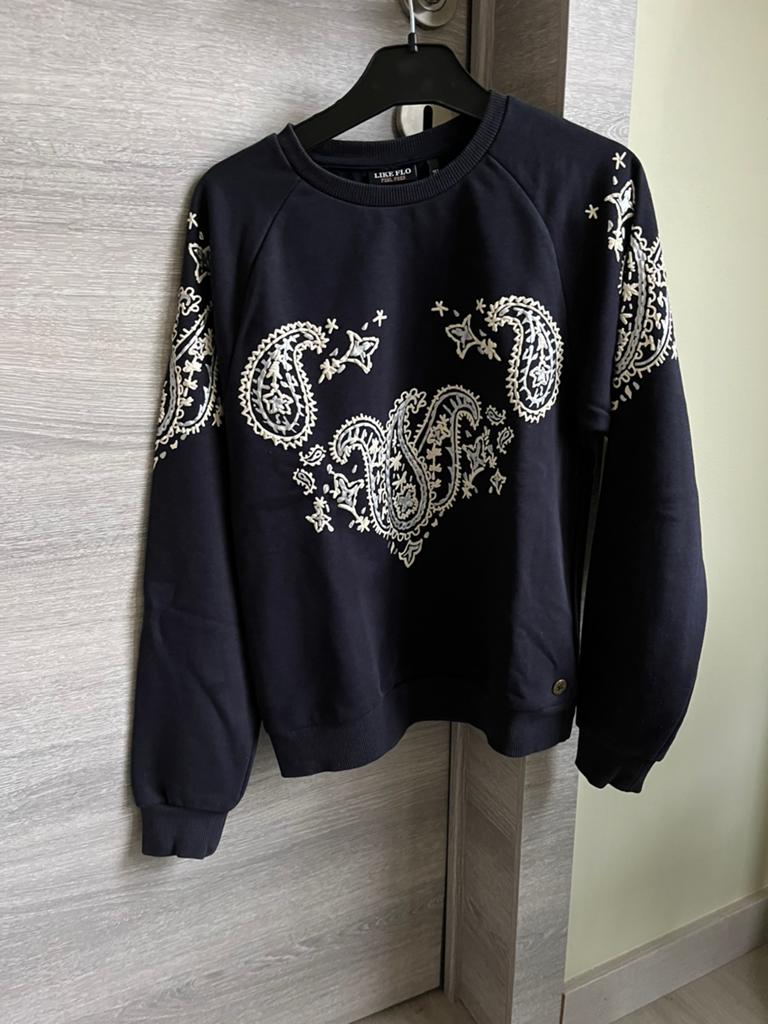 Sweater merk Like flo maat 152/12jaar, Kinderen en Baby's, Kinderkleding | Maat 152, Ophalen, Zo goed als nieuw, Meisje, Trui of Vest