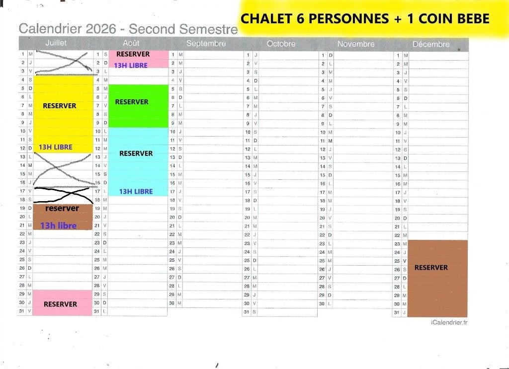 location chalet pour 6 personnes + 1 coin bebe, Propriétaire, Bois/Forêt, Ardennes ou Luxembourg, Lit enfant