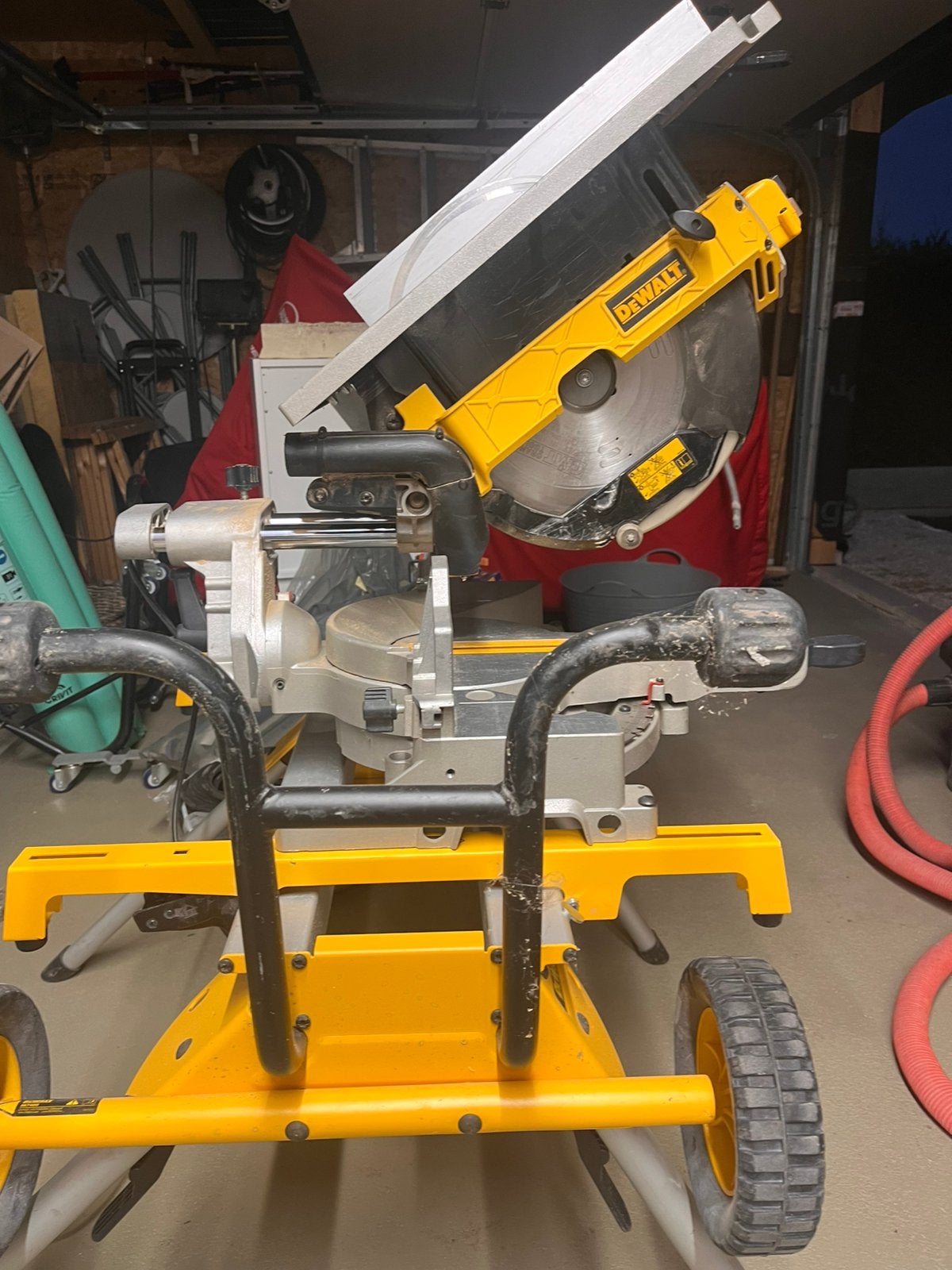 Dewalt zaagmachine, Ophalen, Gebruikt
