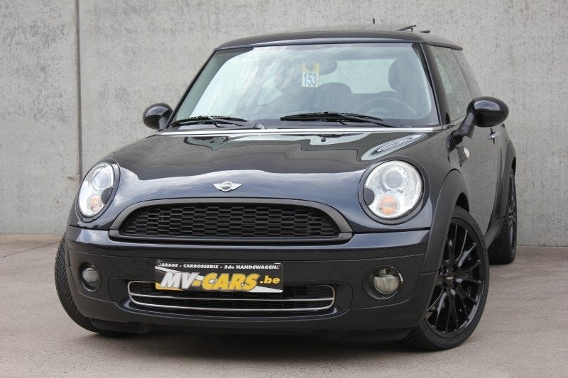 MINI Cooper/3-deur, Auto's, Mini, Voorwielaandrijving, 4 zetels, Zwart, Blauw