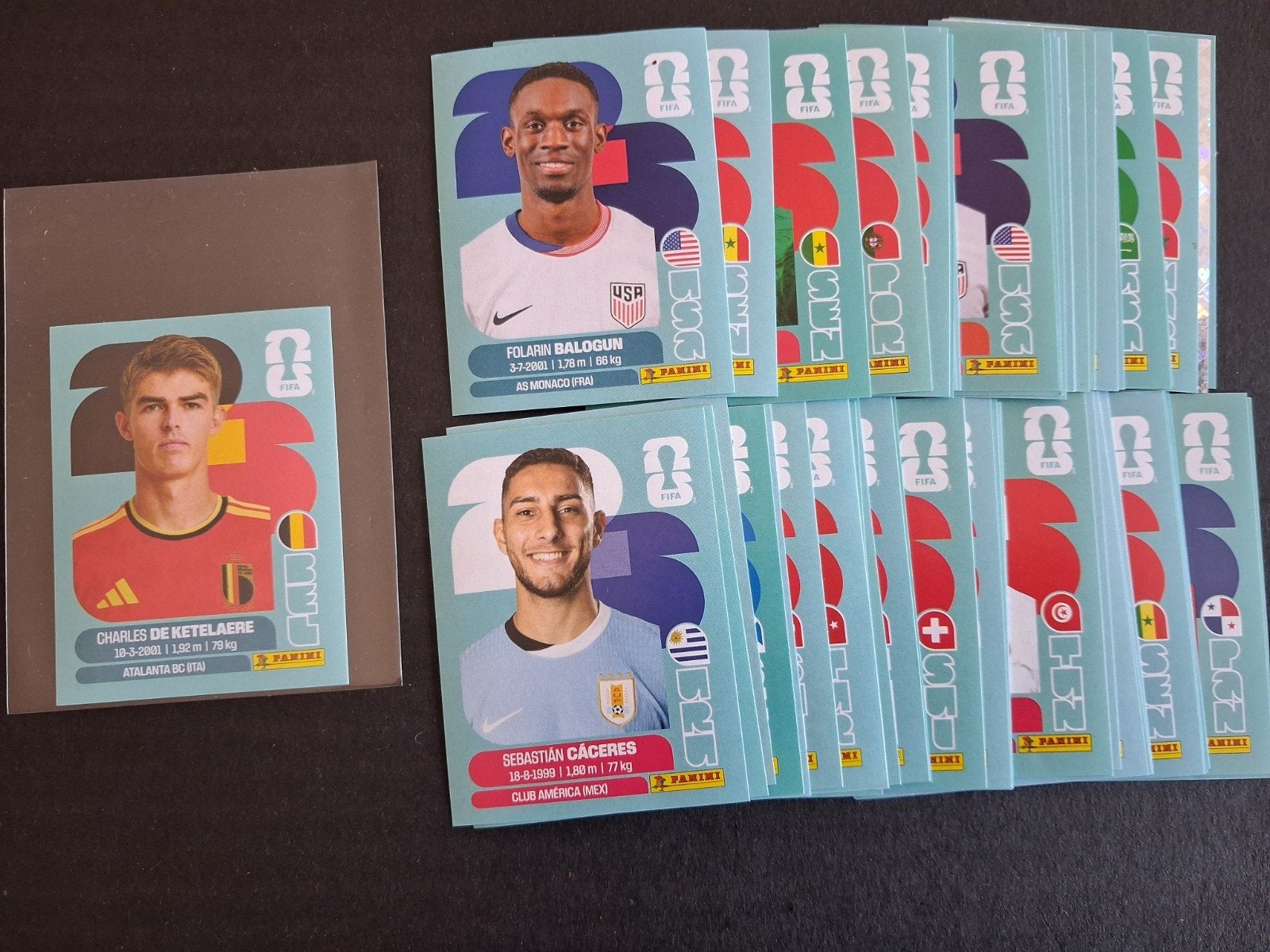 Panini Coupe du Monde de la FIFA 2026 « 50 Stickers"+Charles, Collections, Autocollants, Envoi, Neuf, Sport