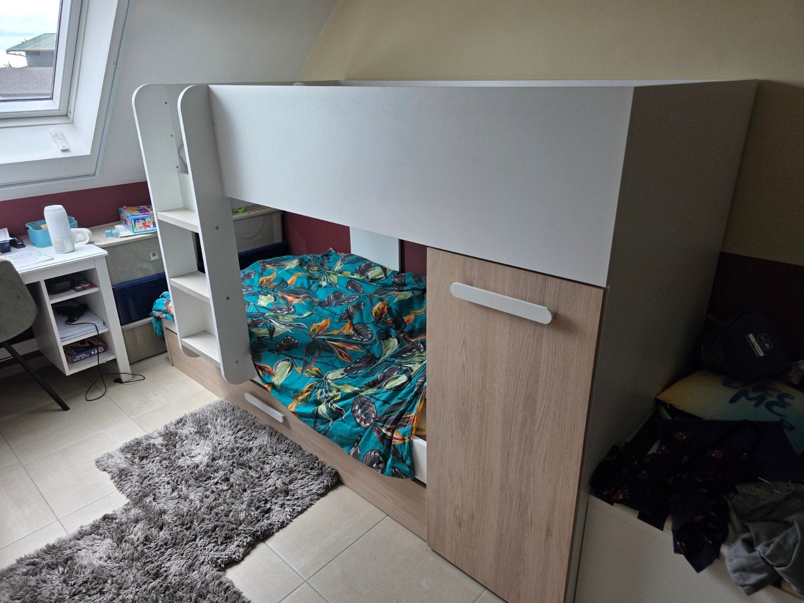 Stapelbed voor 3 personen (2 stuks), Ophalen, Stapelbed