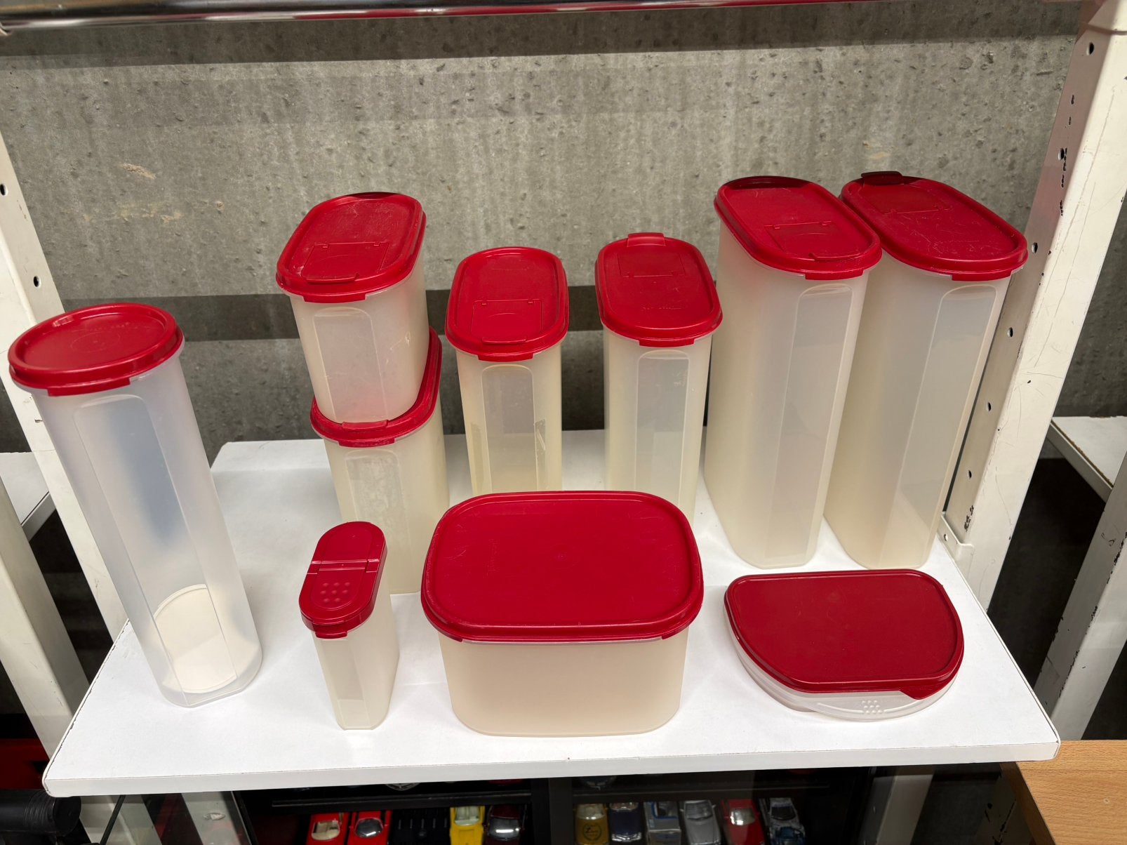 Tupperware bewaar dozen, Ophalen, Zo goed als nieuw