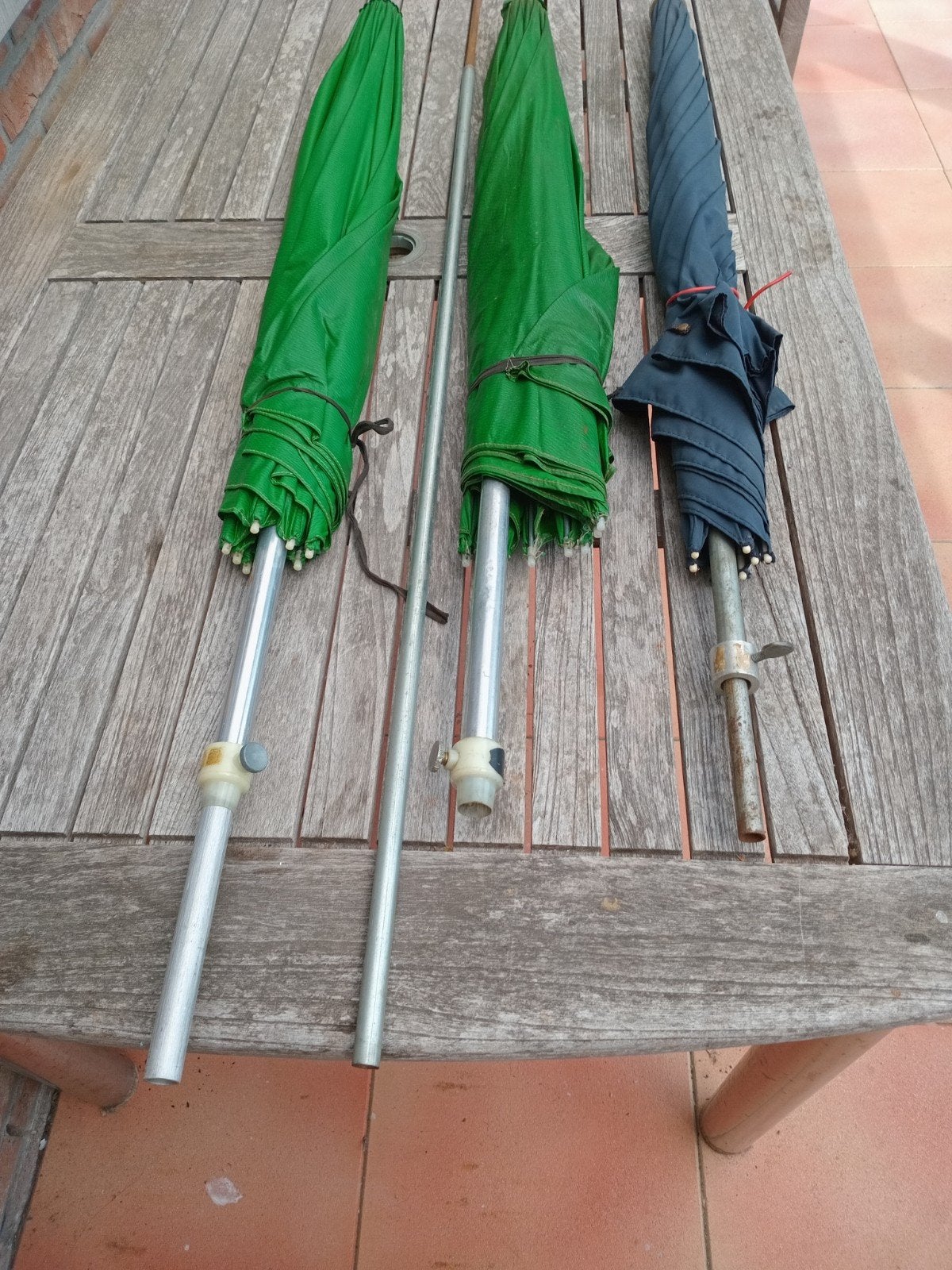 Vissersparaplu, Tuin en Terras, Parasols, Ophalen