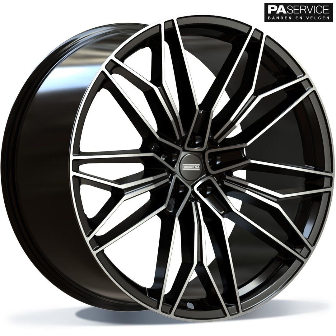 Nw 23 inch FPBlack Fondmetal Lamborghini Urus breedset, Velg(en), -, -, Nieuw