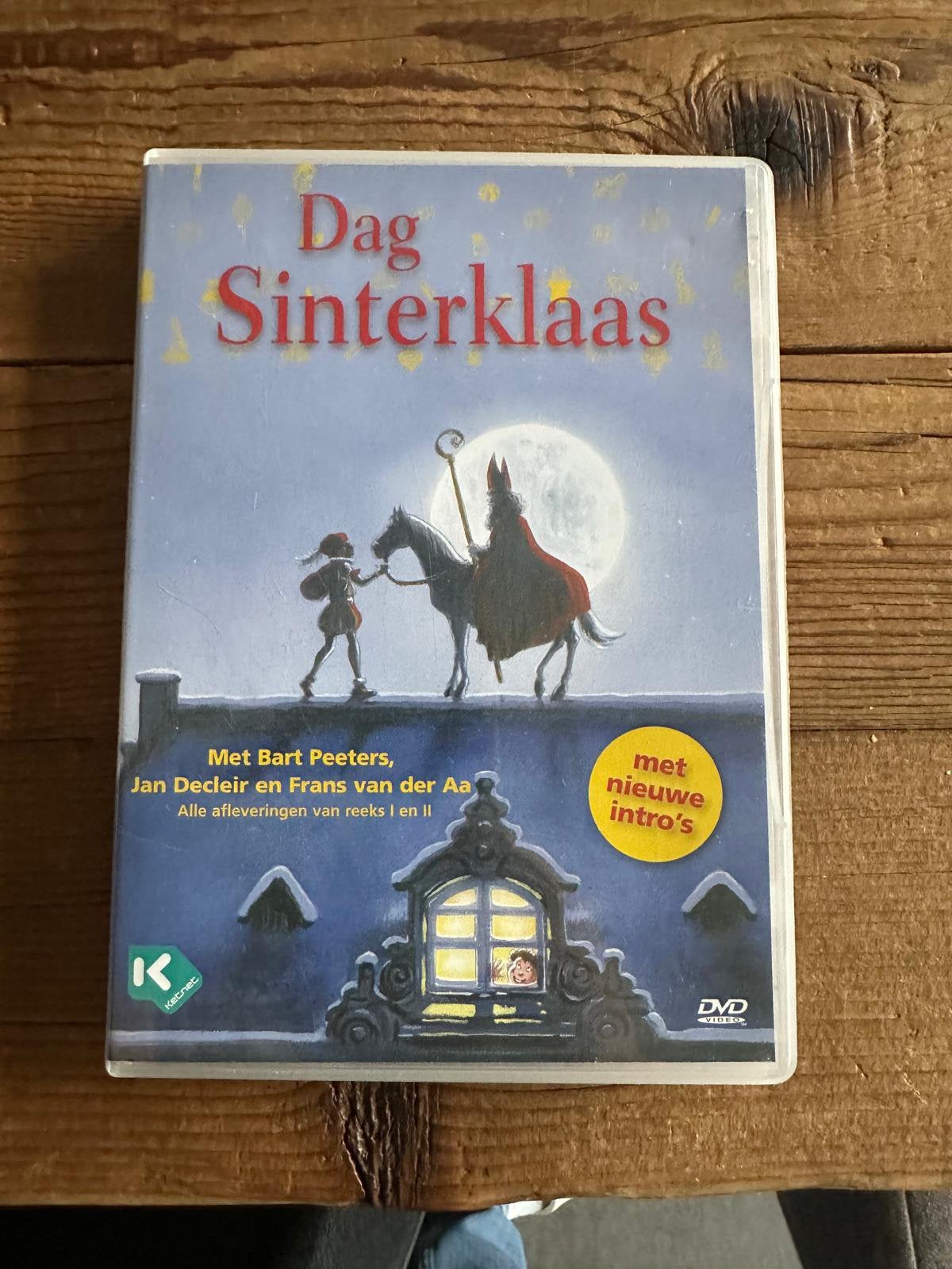 Dvd Dag Sinterklaas. Met Bart Peeters. Prijs: bieden, Ophalen, Alle leeftijden, Tv-serie, Nederlands