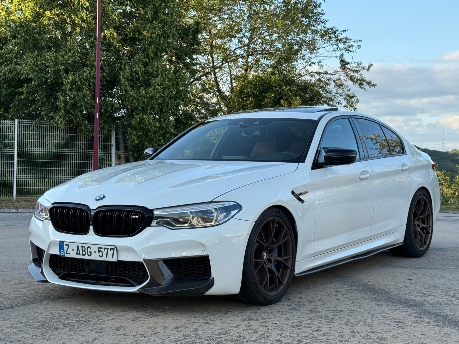BMW M5 COMPETITION UNIEK, Auto's, Automaat, 4 deurs, 4395 cc, Wit