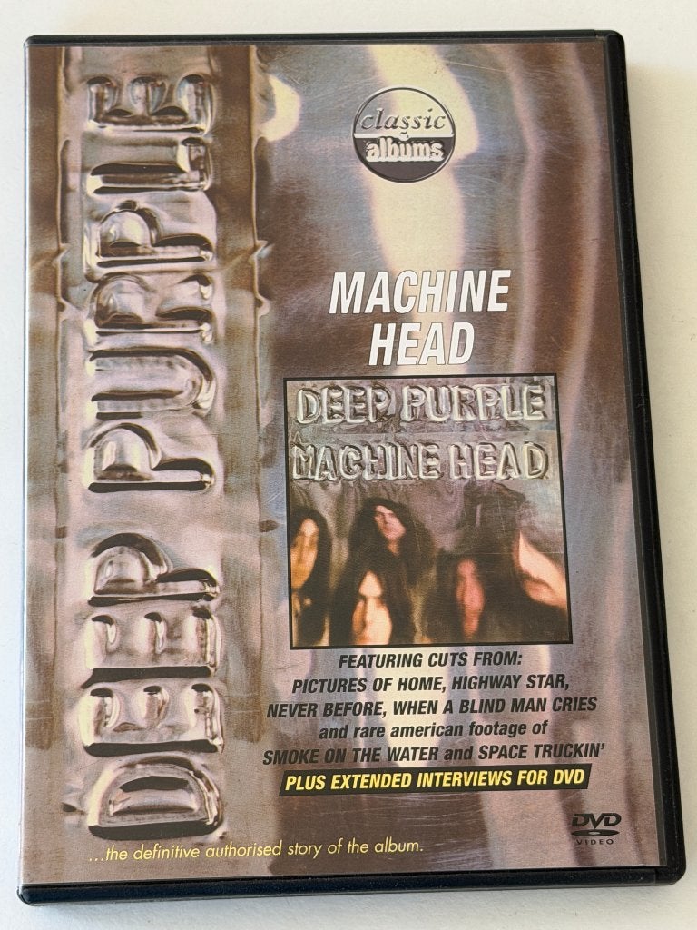Deep Purple – Machine Head (DVD) Classic Albums Serie, Gebruikt, Nederlands, Promo, Alle leeftijden