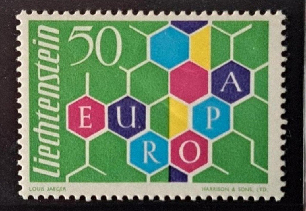 Lichtenstein Europe Unie ** 1960, Timbres & Monnaies, Timbres | Surinam, Enlèvement ou Envoi