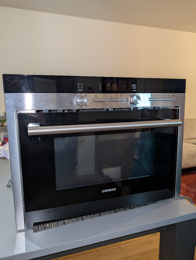 SIEMENS Combi-oven, Ophalen, 45 tot 50 cm, Gebruikt, Hete lucht