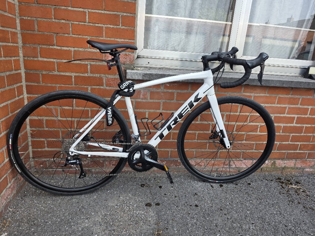 Trek racefiets / wielrennertje - Wit - Schijfremmen, Ophalen