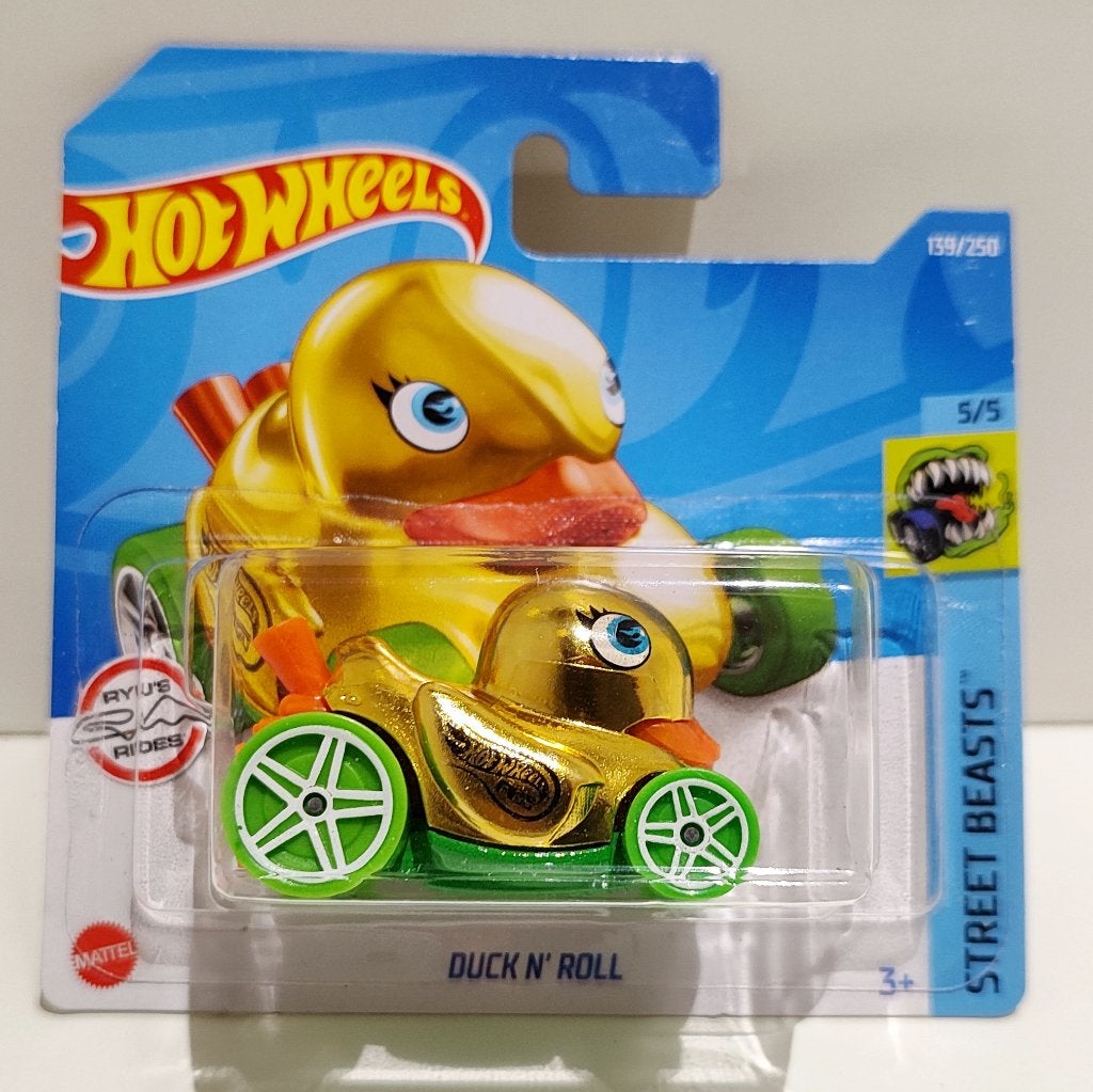 Hot Wheels Treasure Hunt Duck 'n Roll Goud (2022) Zeldzaam!, Ophalen of Verzenden