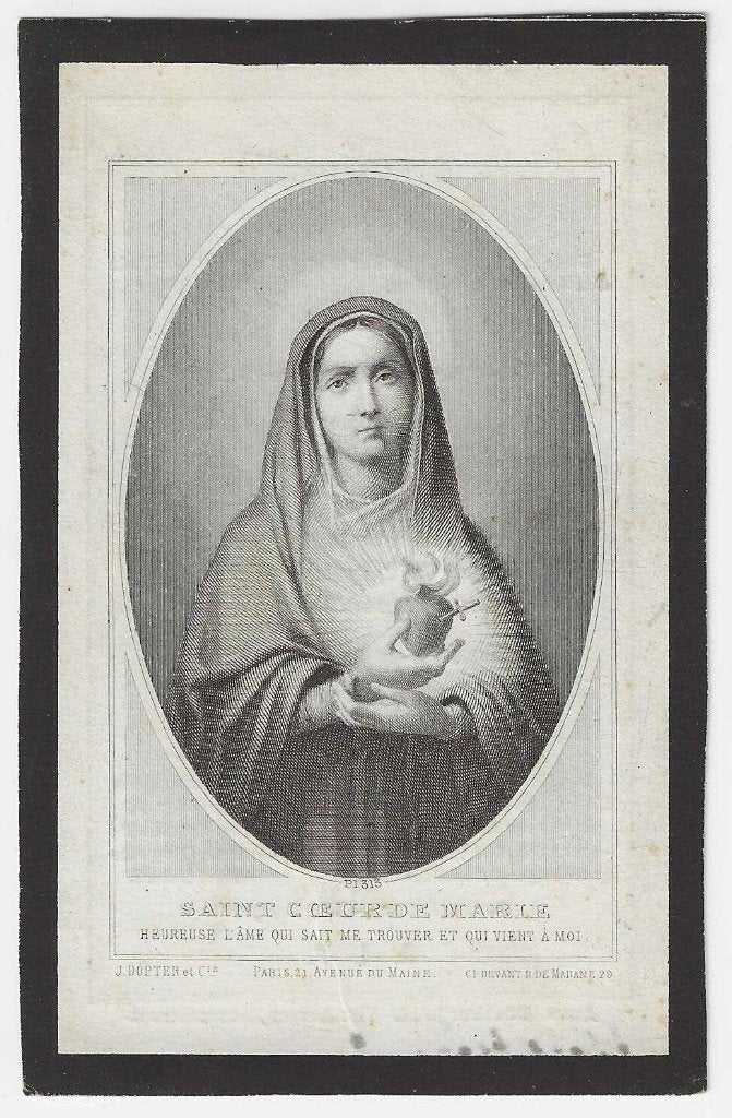 Lucia Verkoyen, ? 1812 - Antwerpen 1872, Ophalen of Verzenden, Bidprentje
