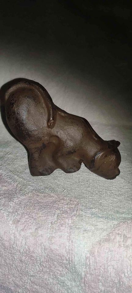 Chat en fonte, Antiquités & Art, Enlèvement ou Envoi