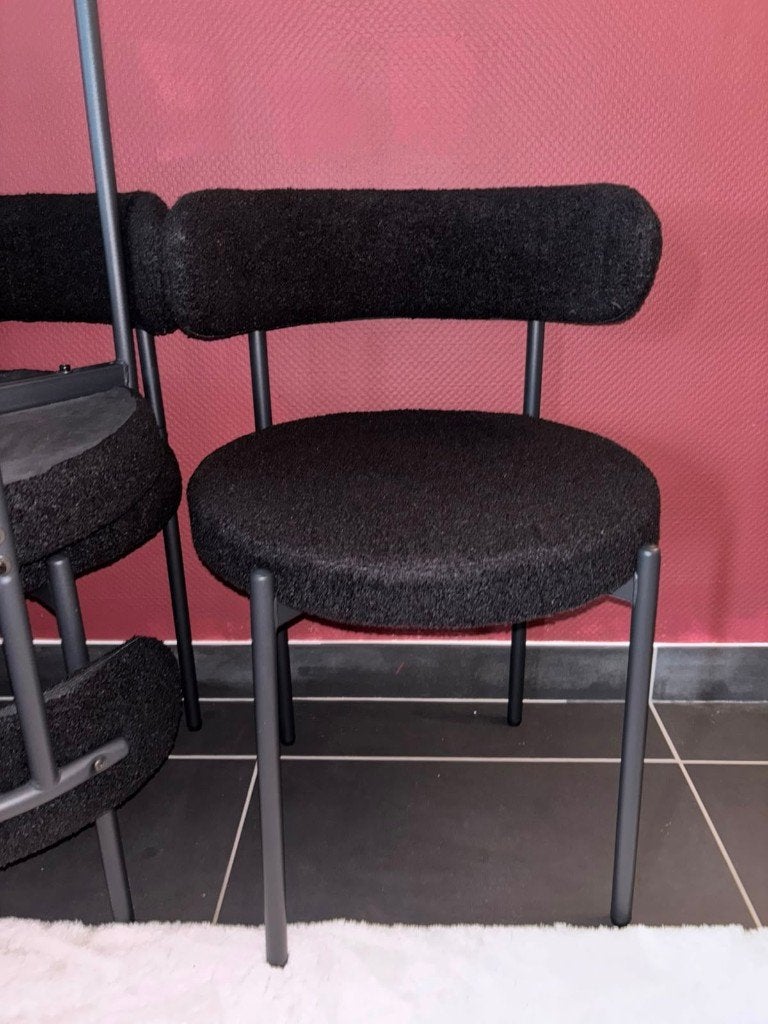 chaises de salle à manger, Maison & Meubles, Neuf, Enlèvement, Quatre, Tissus