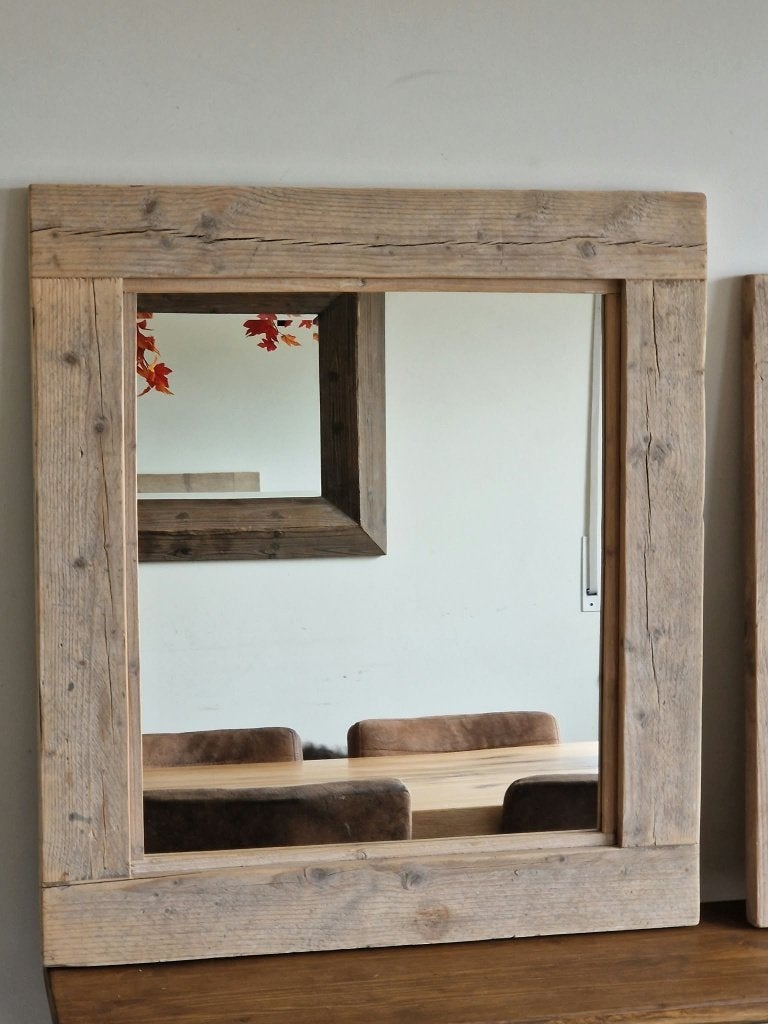 Spiegels oud hout, Ophalen, Nieuw