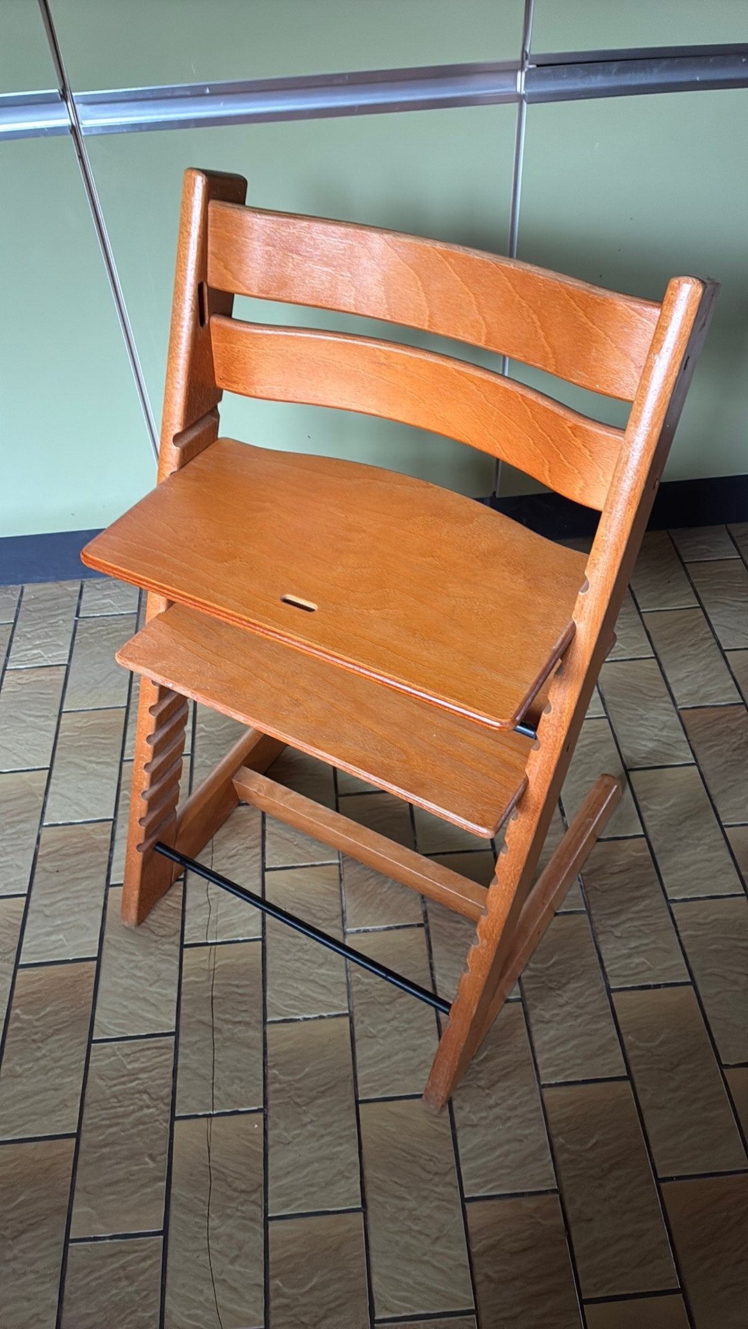 Tripp Trapp stoel van Stokke, Kinderen en Baby's, Ophalen, Gebruikt, Meegroeistoel, Aanschuifbaar