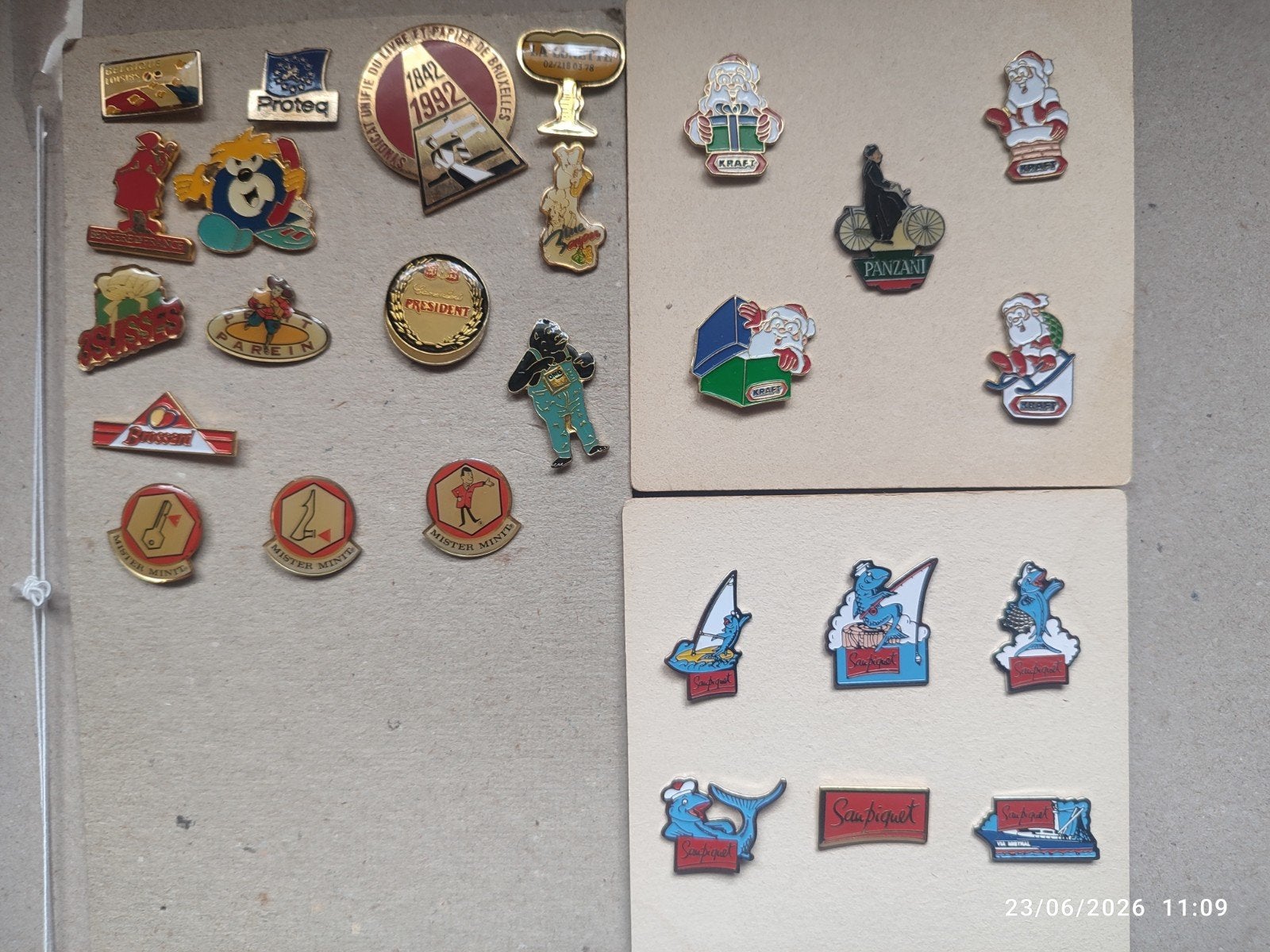 Divers pin's ., Enlèvement ou Envoi, Comme neuf, Marque, Insigne ou Pin's