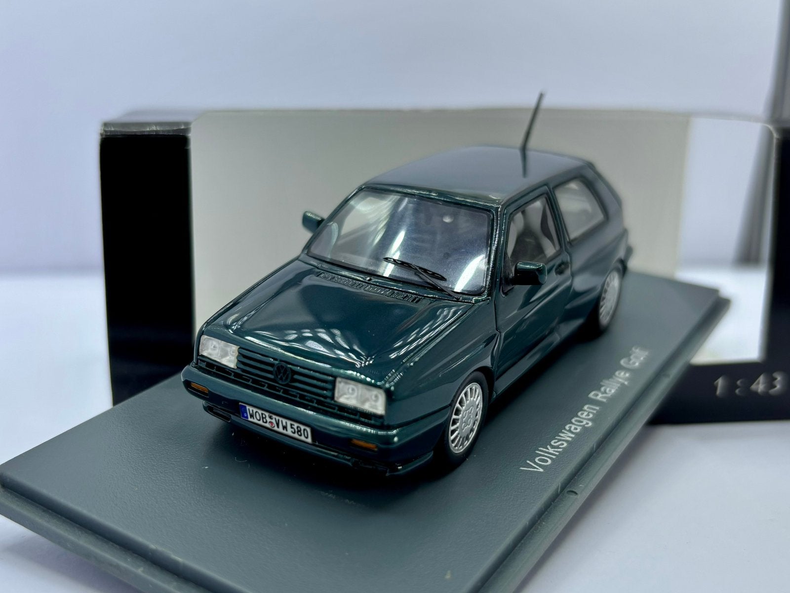 1:43 volkswagen golf II ralleye, Ophalen of Verzenden, Zo goed als nieuw
