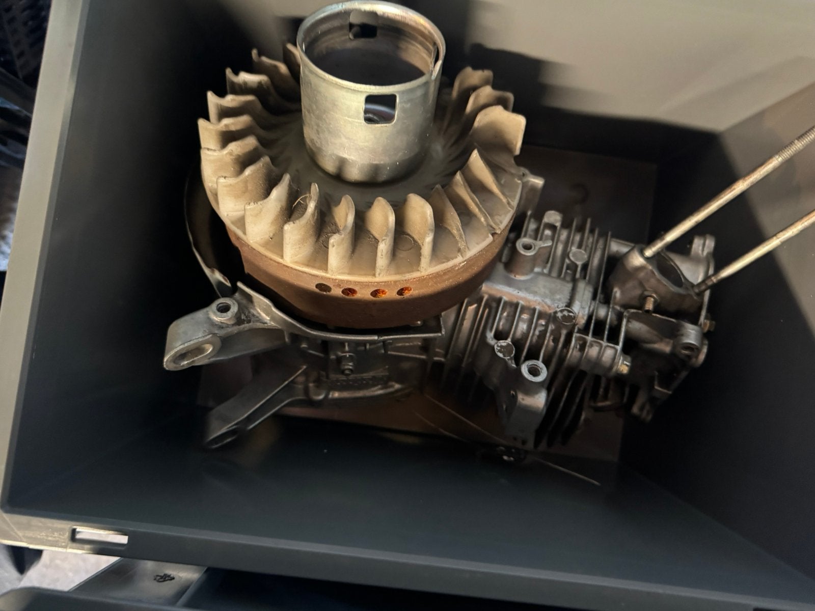 2x honda gx 200 motor, Enlèvement, Utilisé, Pièces Kart