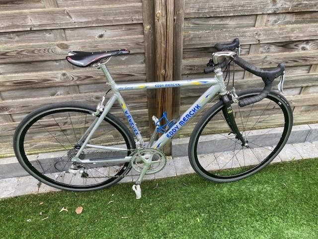 Racefiets Eddy Merckx 28 inch, 28 inch, Aluminium, Zo goed als nieuw, 15 tot 20 versnellingen