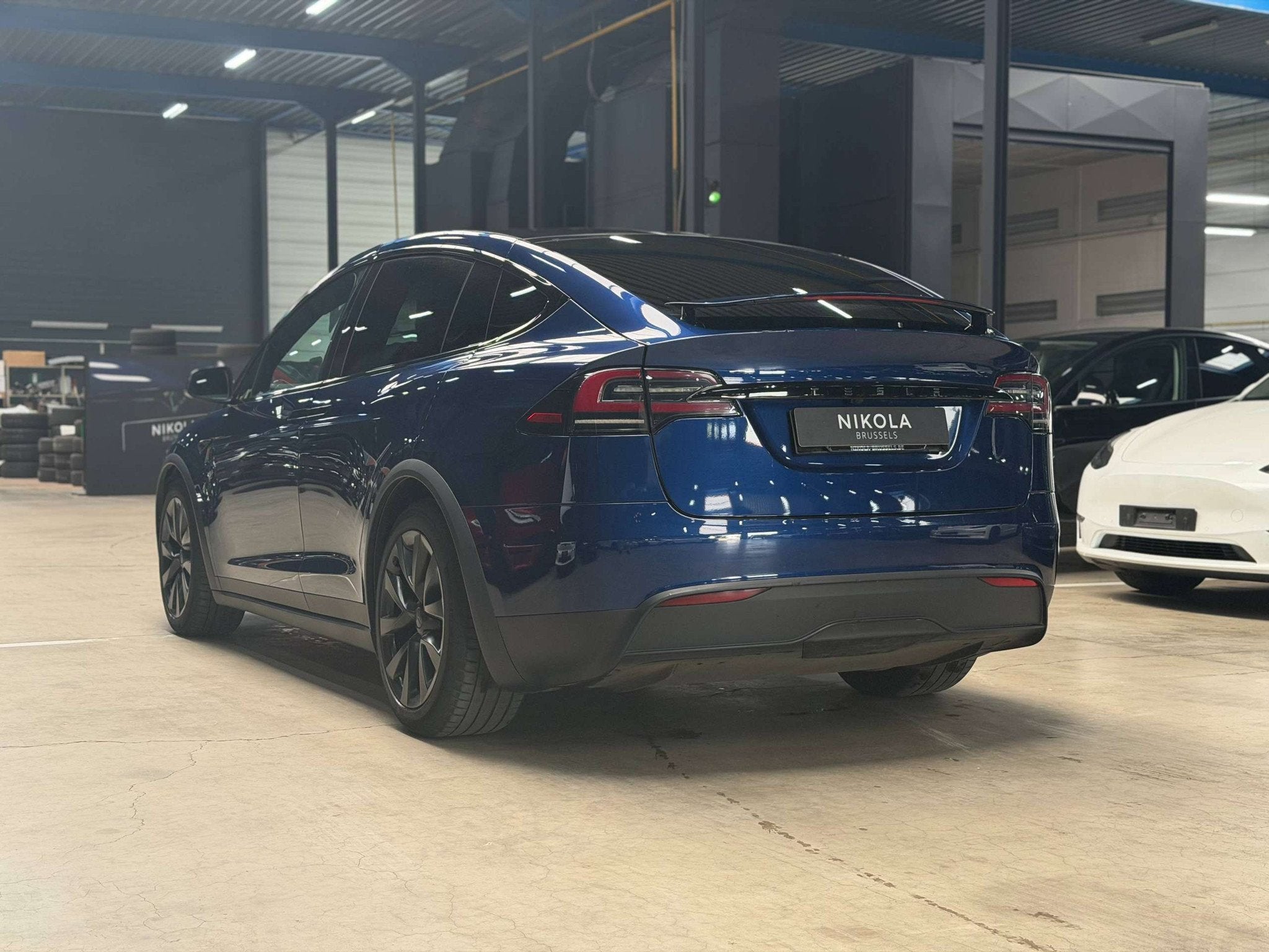 Tesla Model X FACELIFT - LONG RANGE -ALL WHEEL DRIVE - HARDW, Auto's, Tesla, Automaat, Model X, Zwart, 576 km