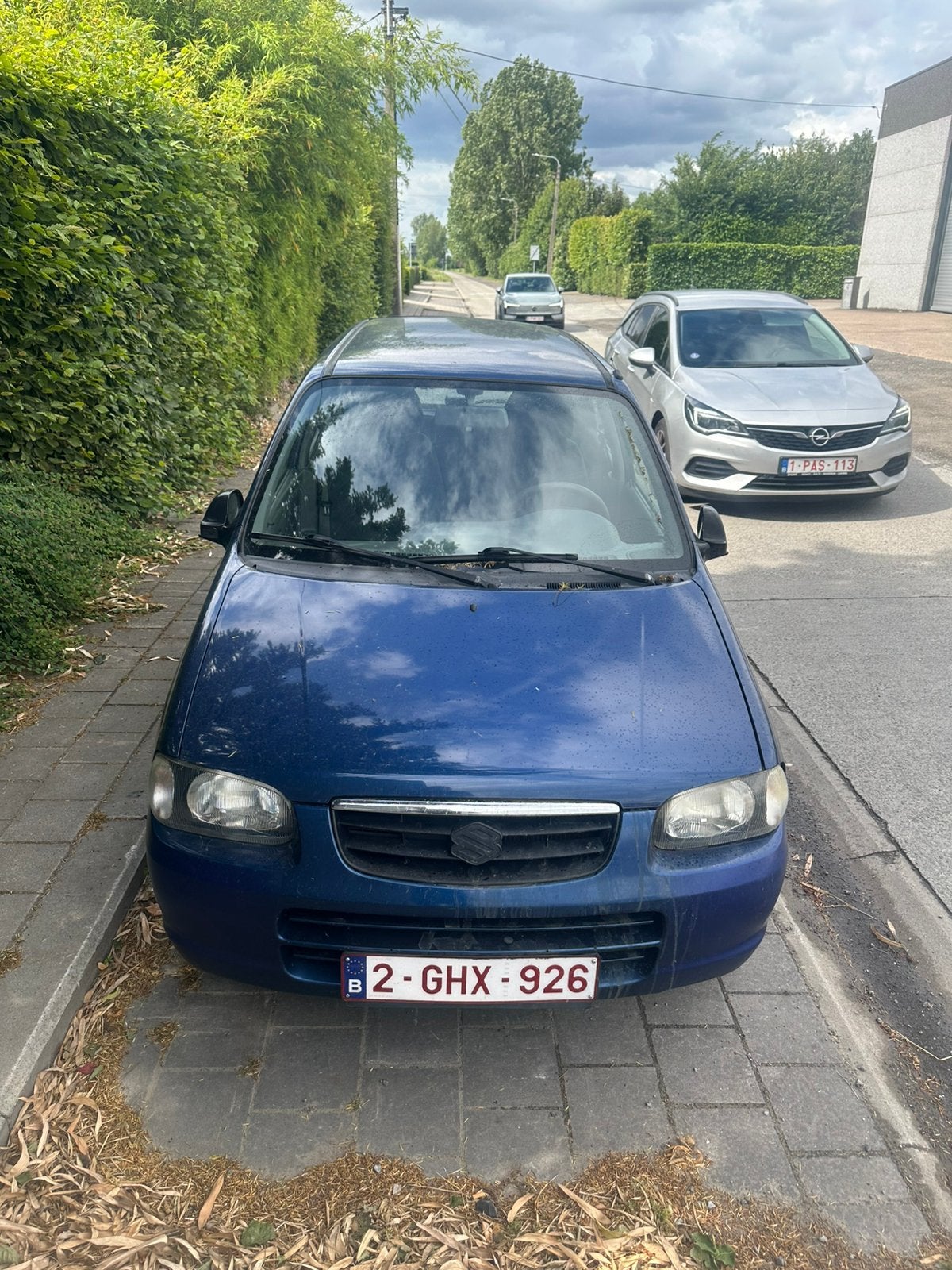 Suzuki alto benzine automaat, 4 zetels, Stof, 46 kW, Blauw