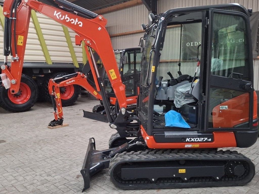 Kubota KX027-4 HI, minigraver, minikraan, BJ2025, Nieuw!, Ophalen
